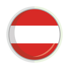 Austrian national flag Shield Badge