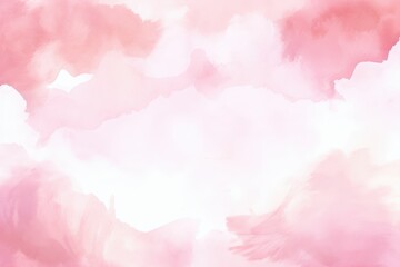 Soft Watercolor Pink Background with Gentle Blush Hues Ideal for Elegant Designs and Creative Projects