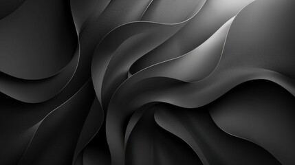 Obraz premium Abstract Black and Gray Swirl Background Texture