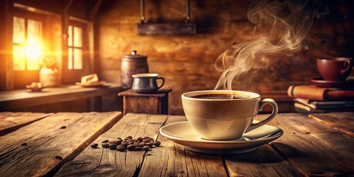Vintage Coffee Cup Clipart: Free Downloadable Retro Coffee Images