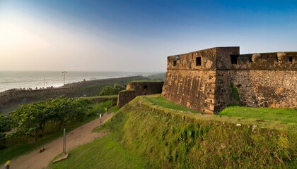 Reis Magos Fort Overlooking the Arabian Sea