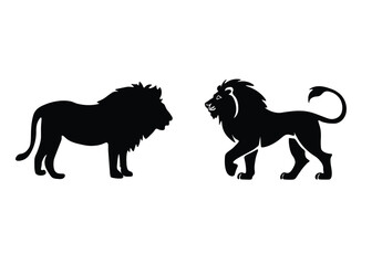 Lion silhouette