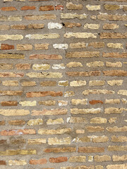 Old Brick Wall Texture. This image captures the intricate details of a weathered brick wall