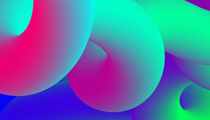 Abstract Vector Background with Gradient Line Pattern