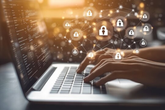 Cyber security expert coding network protection