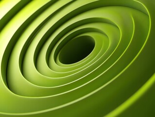 Obraz premium Abstract Green Spiral Background Texture