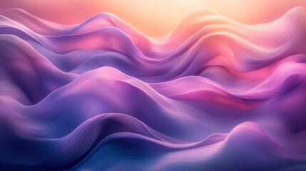 Obraz premium Abstract Blue and Purple Fluid Shapes with Smooth Gradients for Modern Business Presentations