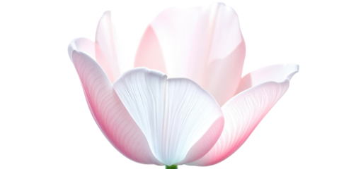 "Whispers of Spring: The Ethereal Tulip Blossom"