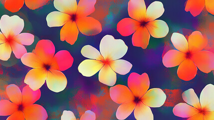 Fototapeta premium frangipani flower background