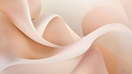 Minimalist Gradient Background Featuring Abstract Line Art in Modern Design