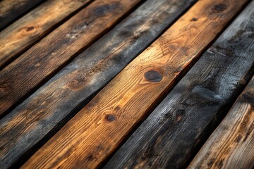 Obraz premium rustic wood texture background wooden planks vintage photography soft light natural shadows