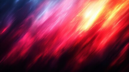 Fototapeta premium Abstract Red Stripes Background with Light Texture and Copy Space for Modern Design