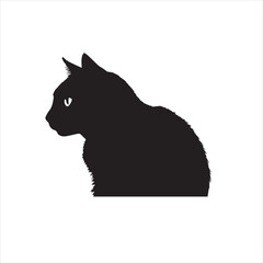 vector illustration of a cat