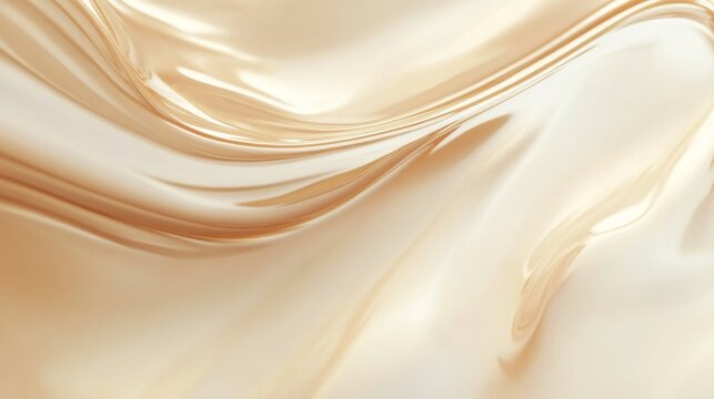 Fototapeta Creamy Luxury Texture: Luxurious Skincare Product