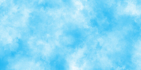 blue watercolor abstract sky blue background, soft cloudy watercolor abstract painting background, gradient light sky blue shades grunge cloudy watercolor background on white paper texture.