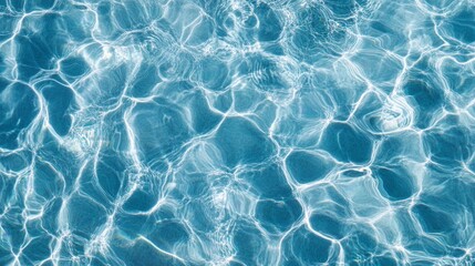 Stunning Pool Water Texture - Relaxing Blue Abstract