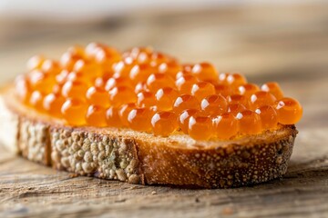 Elegant Whitefish Caviar on Toast