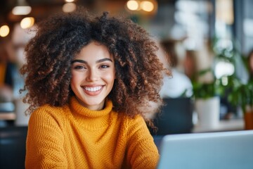 A customer looking relieved after speaking to a bank teller about a partial refund process
