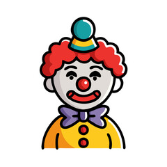 Obraz premium Clown icon