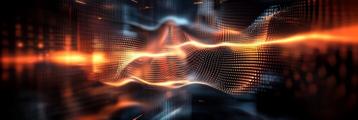 This immersive digital background is perfect for showcasing tech processes, AI applications, data transfer methods, and a variety of educational content in an engaging way that captivates viewers