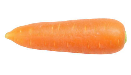 Fresh carrot, white isolate background