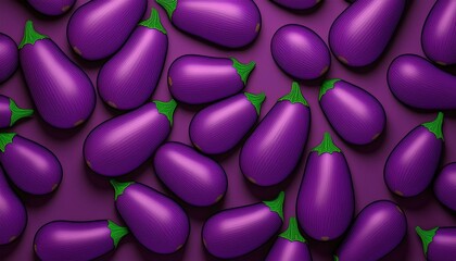 Hintergrund Auberginen