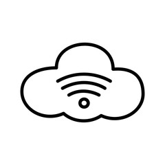 Internet Cloud Icon Design