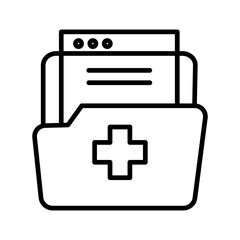 Electronic Records Icon Design