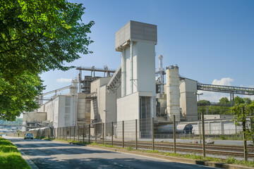 Schaefer Kalk GmbH, Runkel, Landkreis Limburg-Weilburg, Hessen, Deutschland