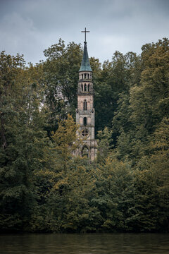 church on the lake