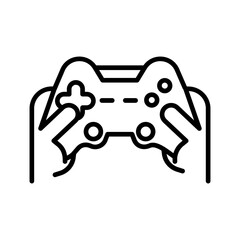 Gaming Setup Icon Design