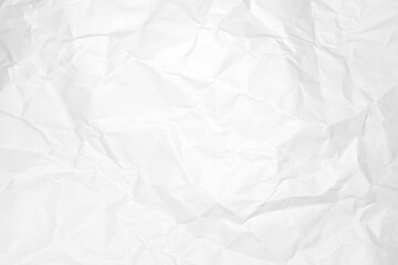 Textured white paper background with crumpled details.