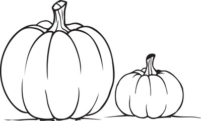 pumpkin on a white background