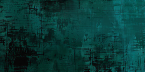 Obraz premium Abstract Dark Blue Green Grunge Texture Background for Creative Design