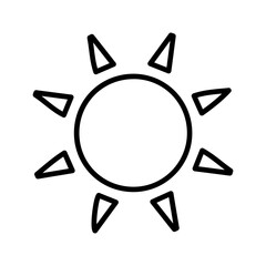 Sun Icon Design