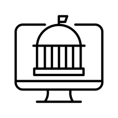 Digital Governance Icon Design