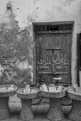 One of the many souvenir shops for tourists in Morocco.