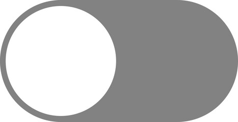 Grey Toggle Button with Simple UI
