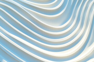 Obraz premium Distorted Wavy Lines Create an Abstract Retro Pattern in Soft Pastel Tones for Minimalist Design