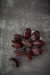 dried dates on the table