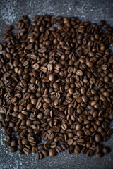 coffee beans on the table