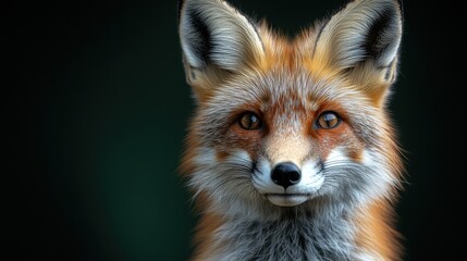 Fototapeta premium red fox isolated on transparent background