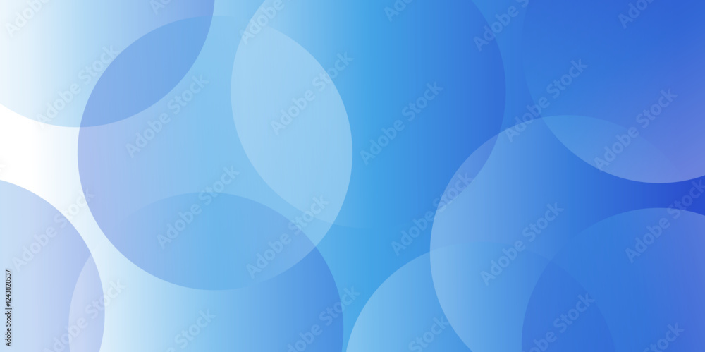 Poster Abstract blue background with gradient circle ring. Spiral sound wave rhythm line dynamic shape. abstract background, Vector illustration design for presentation, banner, cover, poster, texture Etc.	