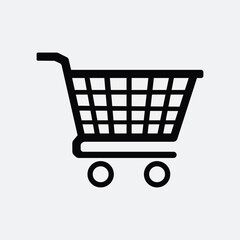 vector shopping cart icon
