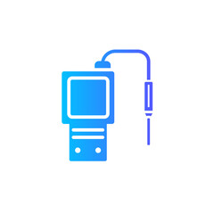 ph meter gradient icon
