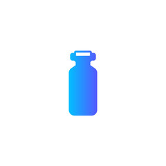 reagent bottle gradient icon
