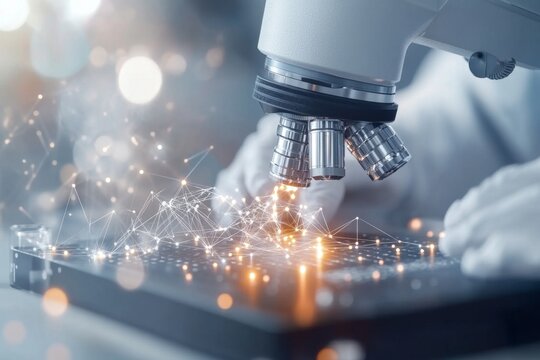 A cutting-edge laboratory testing new materials for space travel