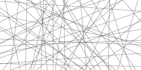 Abstract black lines with white background. Creative and geometric shape with luxury pattern and paper texture design. abstract background with stripes for website design Technology background.	