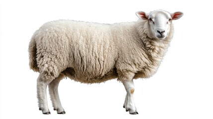 Obraz premium sheep isolated on transparent background