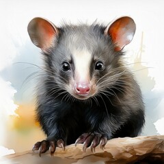 Fototapeta premium Niedliches kleines Opossum